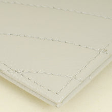 YSL Blanc Vintage Cassandre Matelasse Card Case