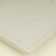 YSL Blanc Vintage Cassandre Matelasse Card Case