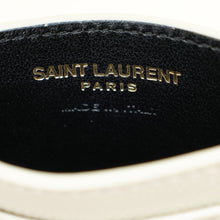 YSL Blanc Vintage Cassandre Matelasse Card Case