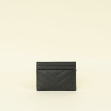 YSL Black Cassandre Matelasse Card Holder