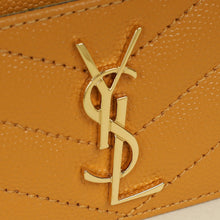 YSL Yellow-Orange Cassandre Card Case