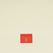 YSL Red Cassandre Card Case
