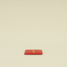 YSL Red Cassandre Card Case