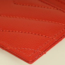 YSL Red Cassandre Card Case