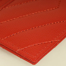 YSL Red Cassandre Card Case