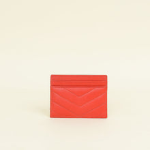 YSL Red Cassandre Card Case