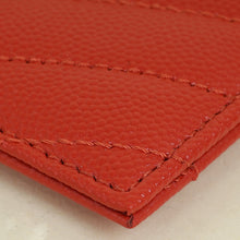 YSL Red Cassandre Card Case