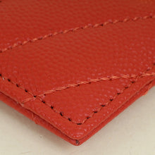 YSL Red Cassandre Card Case