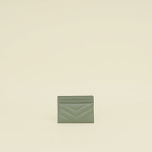YSL Sage Green Cassandre Card Case