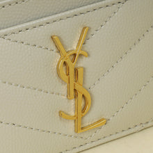 YSL Vintage Blanc Cassandre Card Case