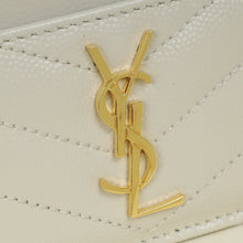 YSL Vintage Blanc Cassandre Card Case