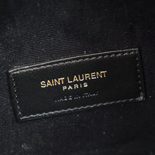 YSL Black Cassandre Matelasse Large Pouch