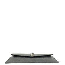 YSL Black Croco Embossed Uptown Pouch