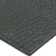 YSL Black Croco Embossed Uptown Pouch