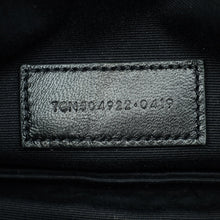 YSL Vintage Blanc Monogram Bill Pouch