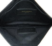YSL Vintage Blanc Monogram Bill Pouch