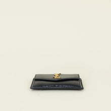 YSL Black Uptown Flap Card Case