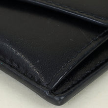 YSL Black Uptown Flap Card Case