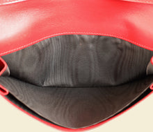YSL Red Belle De Jour Long Wallet