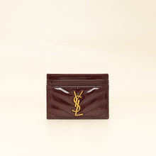 YSL Wine Red Cassandre Card Holder