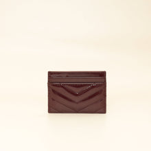YSL Wine Red Cassandre Card Holder