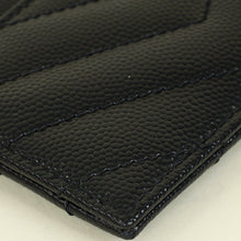 YSL Black Cassandre Matelasse Card Holder