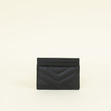 YSL Black Cassandre Matelasse Card Holder
