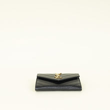 YSL Black Cassandre Wallet