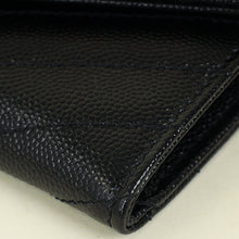 YSL Black Cassandre Wallet