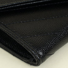 YSL Black Cassandre Wallet