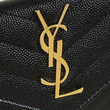 YSL Black Cassandre Wallet