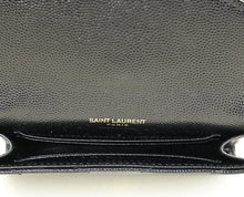 YSL Black Cassandre Wallet