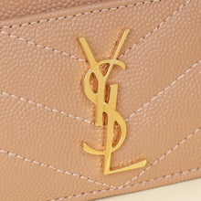 YSL Dust Rose Cassandre Matelasse Card Case