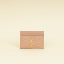 YSL Dust Rose Cassandre Matelasse Card Case