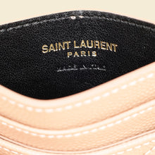 YSL Dust Rose Cassandre Matelasse Card Case