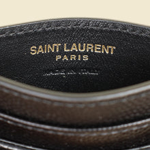 YSL Black Cassandre Matelasse Card Case