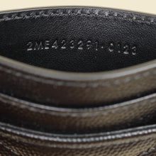 YSL Black Cassandre Matelasse Card Case