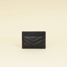 YSL Black Cassandre Matelasse Card Case
