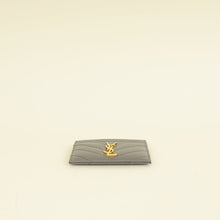 YSL Grey Cassandre Matelasse Card Case