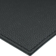 YSL Black Zip Pouch Card Holder