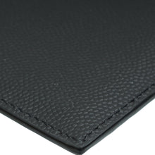 YSL Black Zip Pouch Card Holder