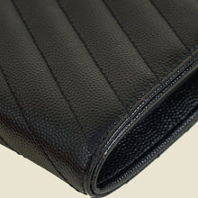 YSL Black Cassandre Large Flap Wallet
