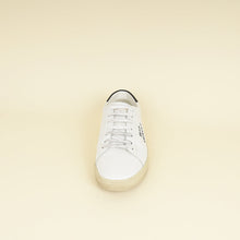 YSL Bicolor Court Classic sl/06 Embroidered Sneaker 44