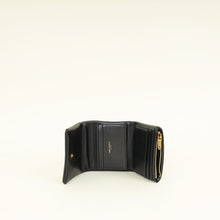 YSL Black Calypso Compact Wallet