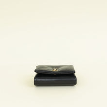 YSL Black Calypso Compact Wallet