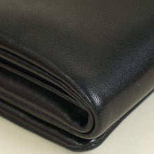 YSL Black Calypso Compact Wallet