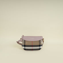 Burberry Bicolor House Check Crossbody Bag
