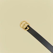 Gucci Black Double G Buckle Children's Belt