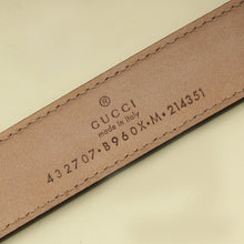 Gucci Black Double G Buckle Children's Belt
