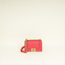 Chanel Red Jacket Boy Flap Small Shoulder Bag